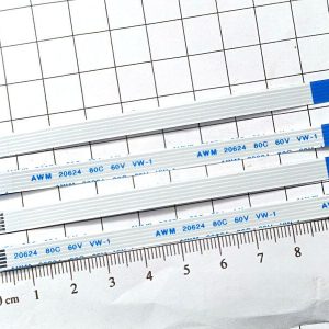 Cáp phẳng FFC FPC 1.0mm 5P chiều ngược 10cm 3