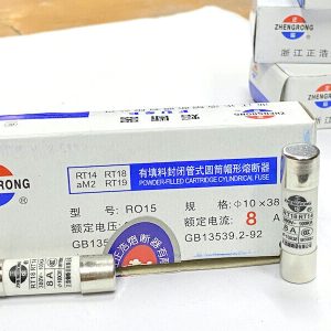 Rt. 18 Rt14 Cầu chì sứ RO15 RT18 RT14 8A 380V kích thước 10x38mm - Linh Kiện Độc