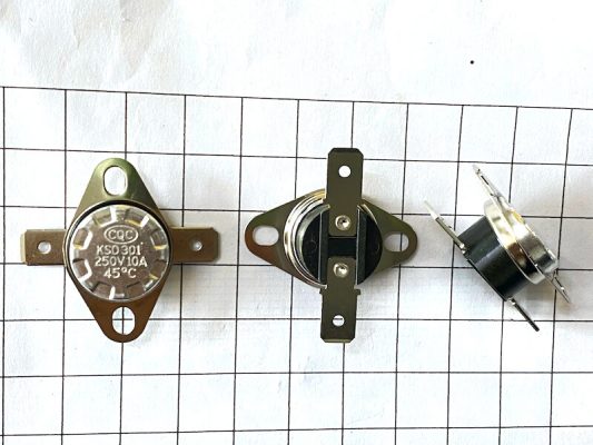 KSD301 thường mở 45 độ