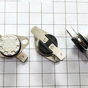 Relay nhiệt KSD301 110 độ 10A 250V thường đóng 2