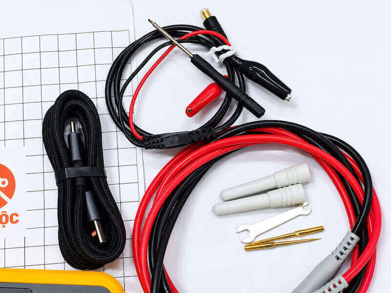 Đồng hồ vạn năng kỹ thuật số Zhengdian Atomic DM40C ( phiên bản nâng cao) tích hợp nửa kênh dao động, phát tín hiệu, thiết bị đo cầm tay ba trong một. - Ảnh 3