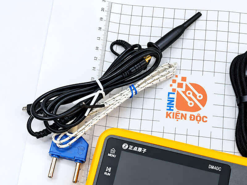 Đồng hồ vạn năng kỹ thuật số Zhengdian Atomic DM40C ( phiên bản nâng cao) tích hợp nửa kênh dao động, phát tín hiệu, thiết bị đo cầm tay ba trong một. - Ảnh 2