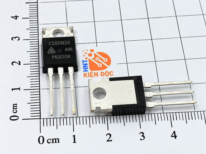 CS50N20A8R Mosfet kênh N 50A/200V TO-220 - Ảnh 2