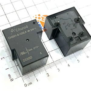 HS01-S-124LA Rơ le 24V 40A 4 chân