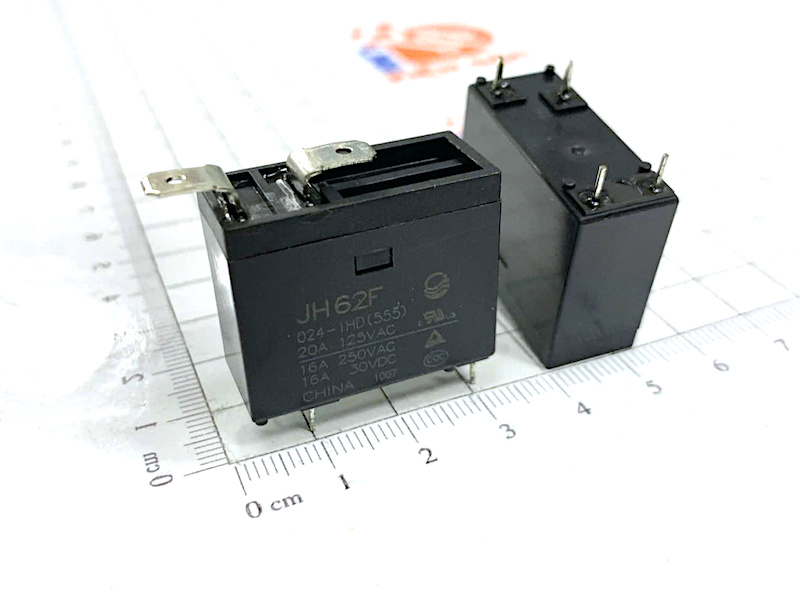 JH62F 024-1H Rơ le 24V 16A/220V 4 chân dùng trong lò vi sóng - Ảnh 2