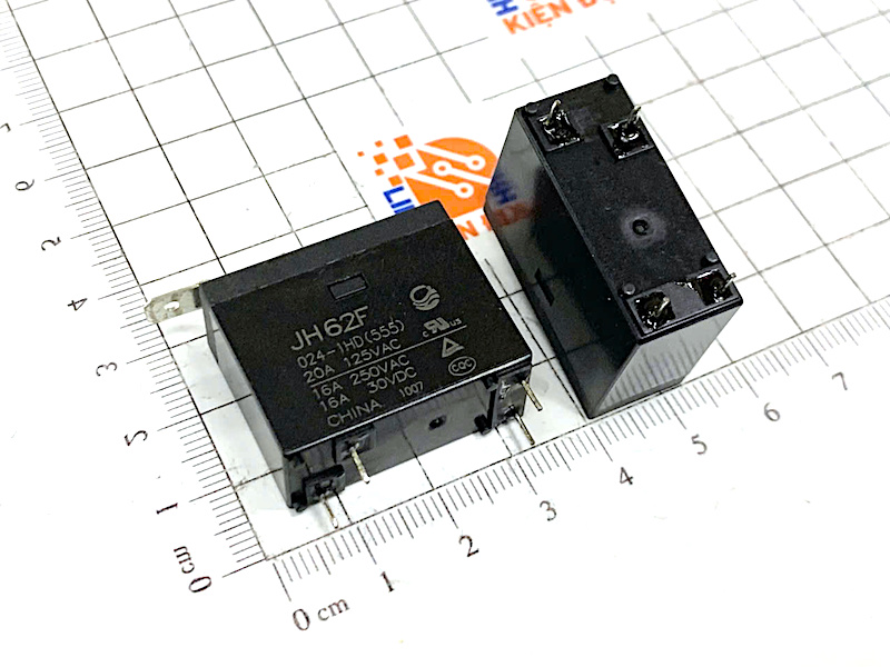 JH62F 024-1H Rơ le 24V 16A/220V 4 chân dùng trong lò vi sóng