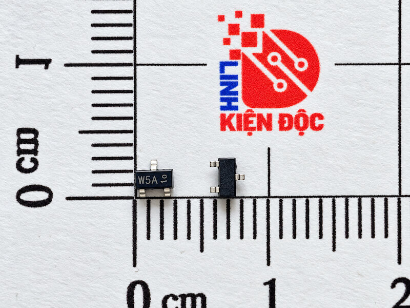 Diode PMBD6050 kí hiệu W5A kiểu chân SOT23 - Ảnh 2
